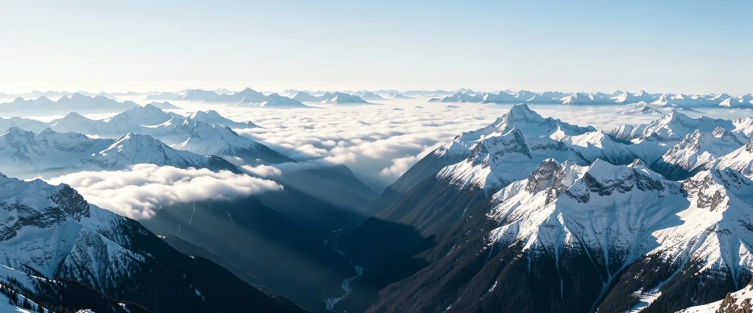 High-altitude alpine landscape representing performance.