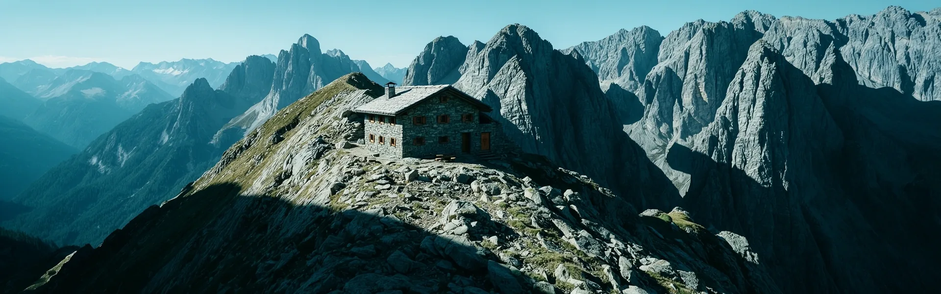 Alpine mountain huts for fueling